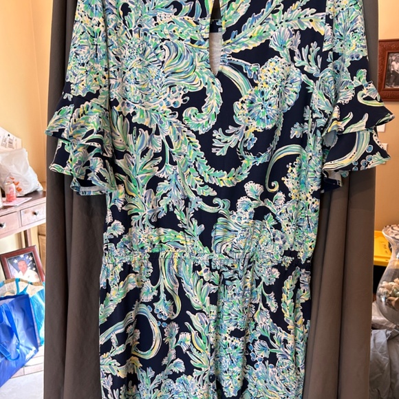 NWOT Lilly Pulitzer size Large romper - Picture 5 of 6